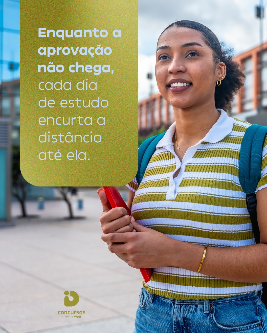 Nem todo dia você vai perceber o quanto avançou. Mas cada conteúdo revisado, cada questão resolvida e cada hora dedicada fazem parte do caminho. 📚

A aprovação pode parecer distante hoje, mas a constância transforma distância em progresso.

Continue. O que você faz agora pode ser exatamente o que vai fazer a diferença no dia da prova. 🎯

#Concursos #Concurseiro #Concurseira #Estudos #FocoNosEstudos #Aprovação