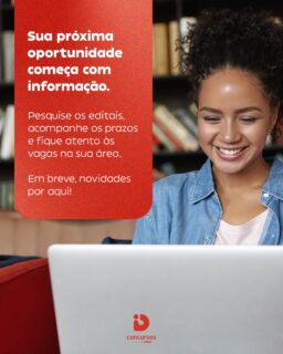 A preparação para um concurso também passa por saber onde estão as oportunidades. 🔎📚

Ao pesquisar seleções abertas, confira os requisitos do cargo, o período de inscrição, o conteúdo programático e as etapas previstas no edital. Essas informações ajudam você a organizar os estudos e aproveitar as oportunidades de acordo com seu perfil.

Consulte sempre os canais oficiais e acompanhe possíveis atualizações dos editais.

E fique de olho no ID Concursos: em breve, teremos novidades por aqui! 👀

#IDConcursos #ConcursosPúblicos #Edital #Oportunidades
